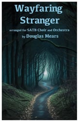 Wayfaring Stranger SSAATTBB choral sheet music cover
